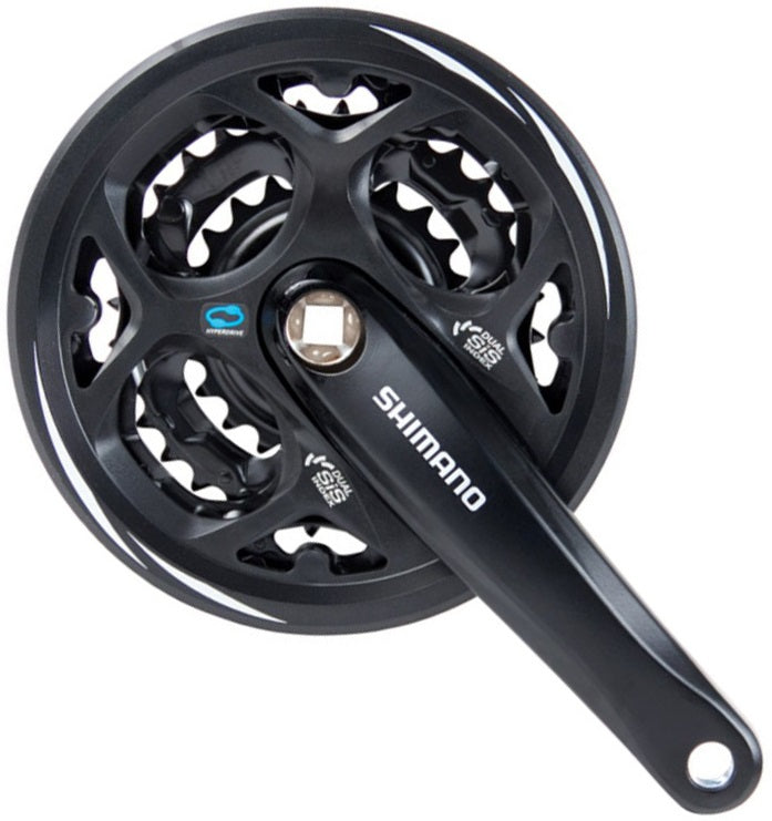 Shimano crankstel altus m311 7 8v 22 32 42t -5mm verdiept