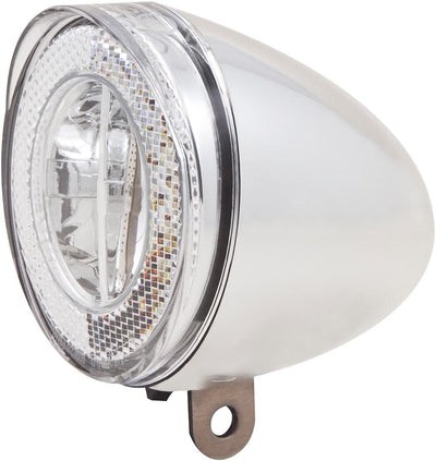 Spanninga led koplamp swingo 20 xb bat.led fr.light spanni. swingo xb w.bat.,chrome
