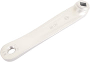 Edge crankarm links atb 170mm aluminium - zilver - afbeelding 3