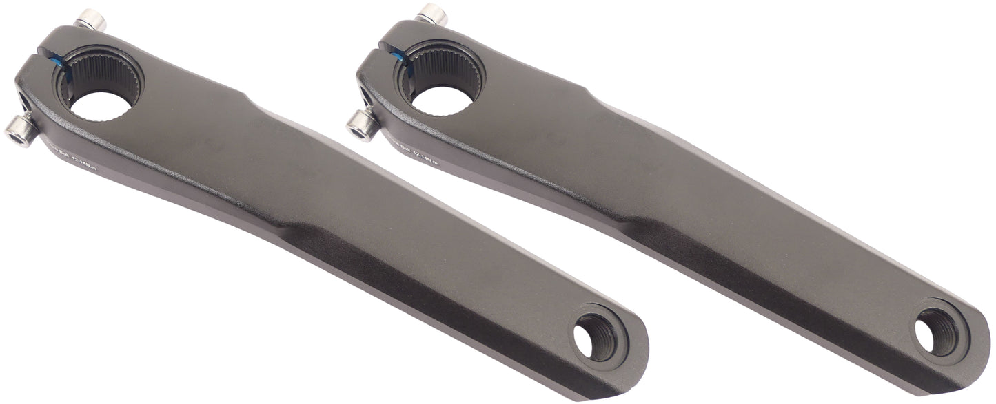 Edge Crankset E-bike voor Steps 170mm zwart