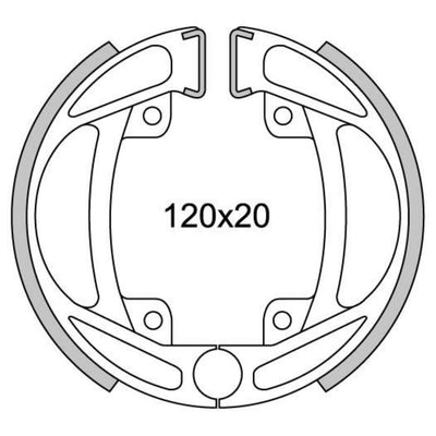 Newfren remsegmentset gf1125
