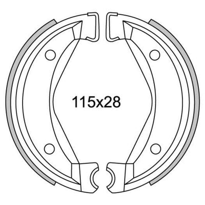 Newfren Remsegmentset GF1295 velocita