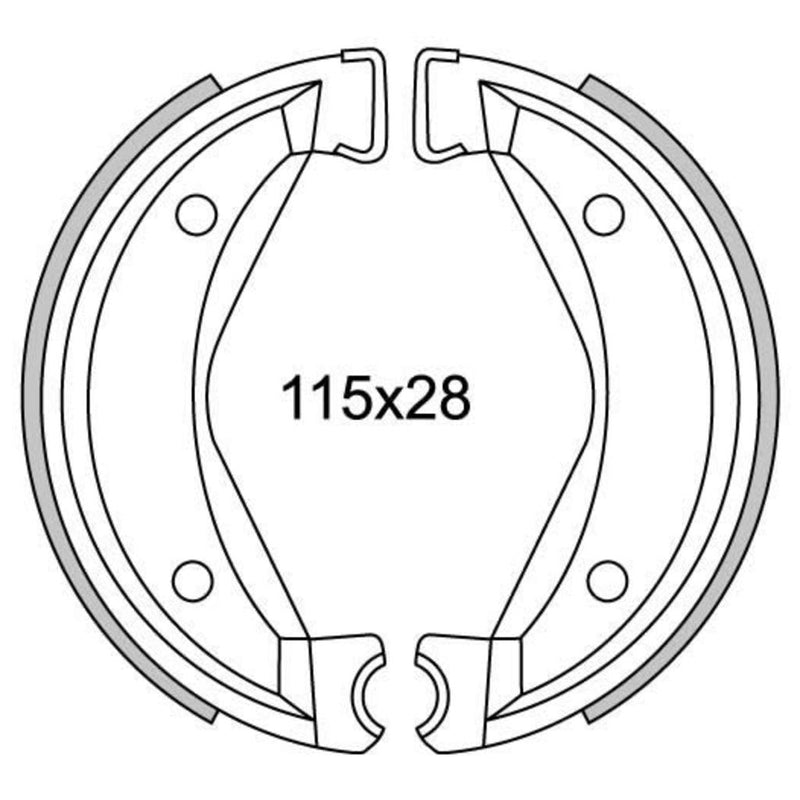 Newfren Remsegmentset GF1295 velocita