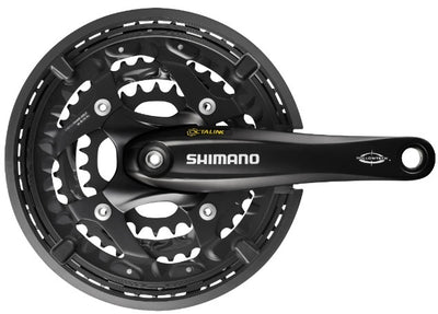Shimano crankstel fc-t521 crankset shim. fct521 26 36 48t.175mm ol 10sp