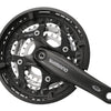 Shimano Crankstel 3 x 10 speed Trekking FC-T521 met 175mm crankarm 48-36-26T Octalink zwart