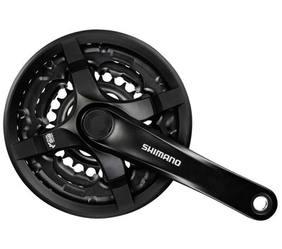 Shimano crankstel Tourney CG triple 28-38-48 175mm zw. -4mm