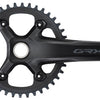 Shimano crankstel grx fc-rx600 crankset shim.grx fcrx600 40t.170mm ht2 11sp bl.