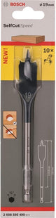 Bosch - speedborenset self cut speed, zeskant 19 x 152 mm