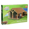 Kids globe paardenstal met 2 boxen en berging, 1:24