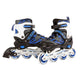 Street rider skeelers blauw zwart, maat 37-40