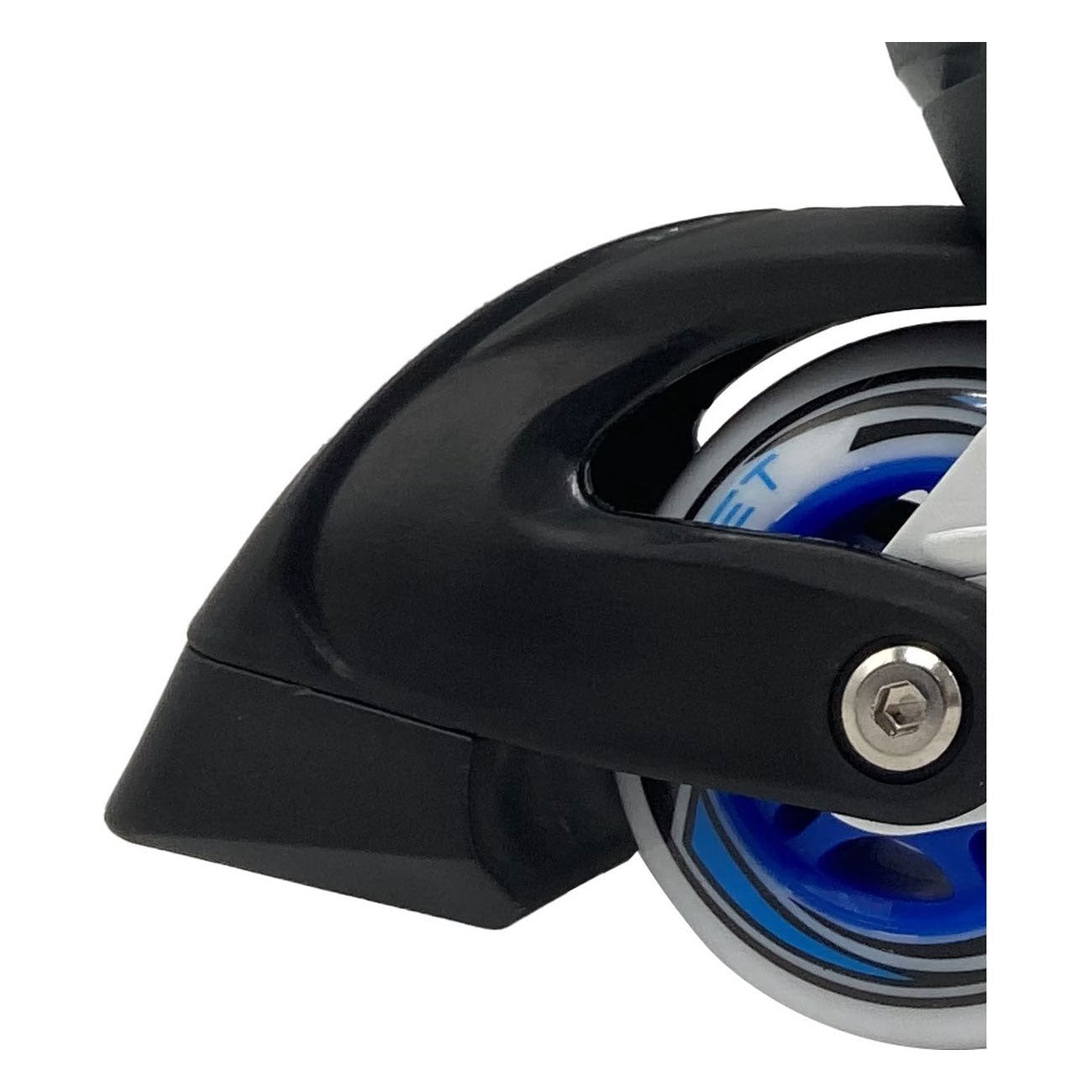 Street rider skeelers blauw zwart, maat 37-40