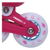 Street rider inline skeelers roze, maat 26-29