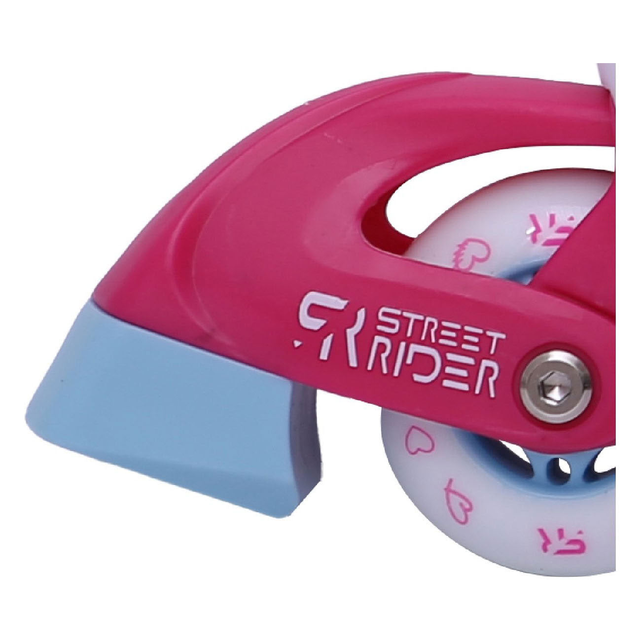 Street rider inline skeelers roze, maat 26-29