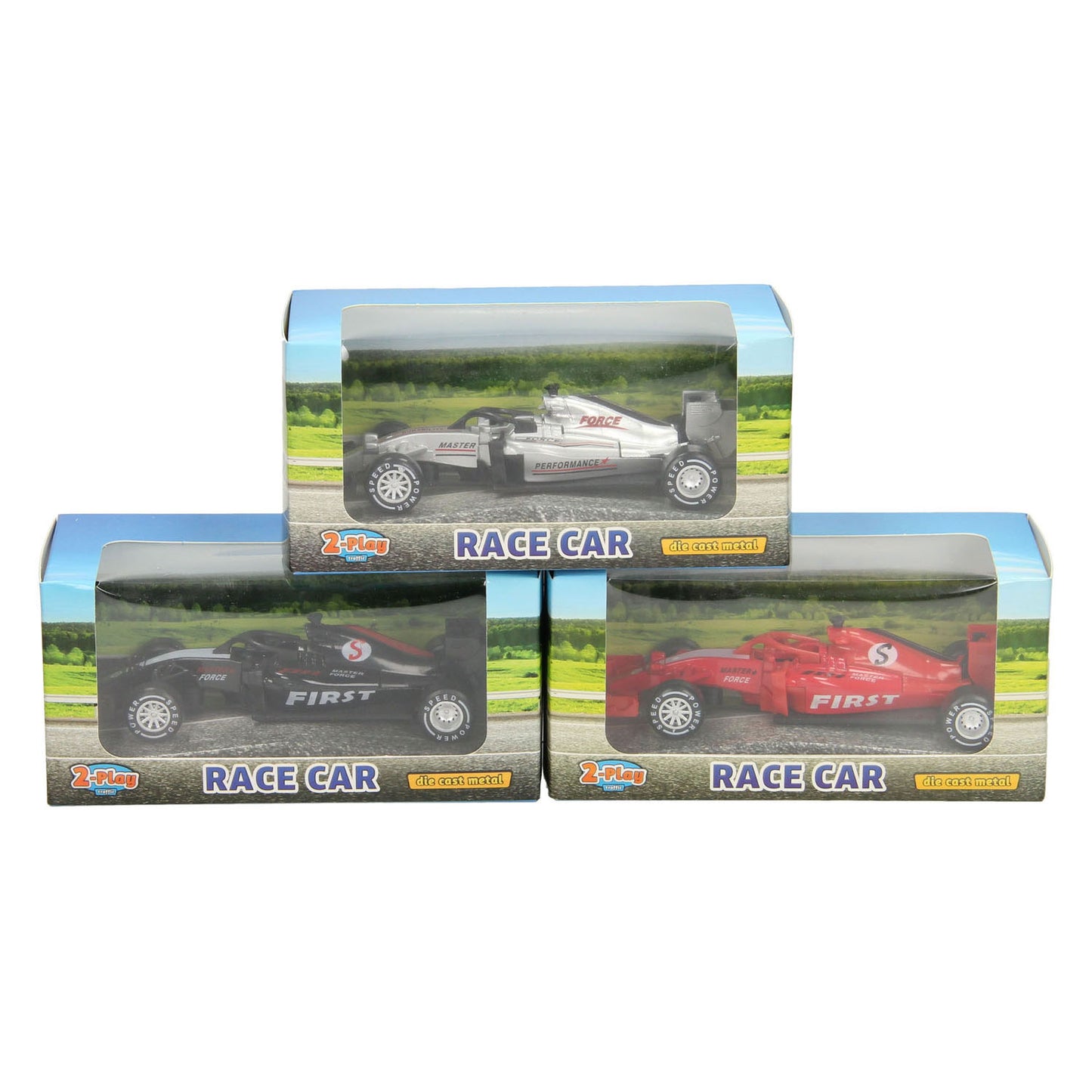 2-play die cast formule race auto