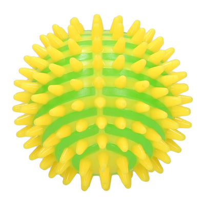 Stuiterbal spikey met licht 9cm