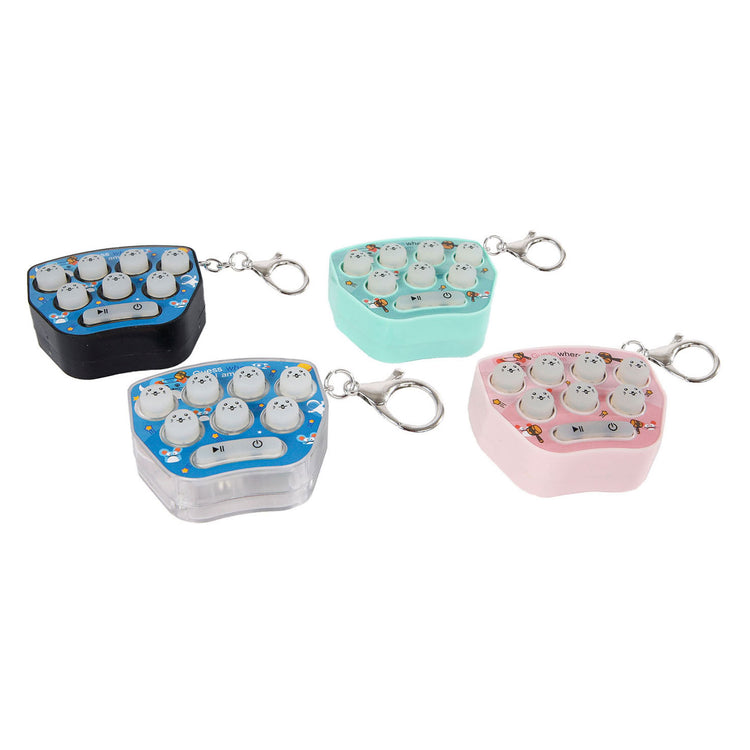 Brain games hamster game sleutelhanger met licht en geluid