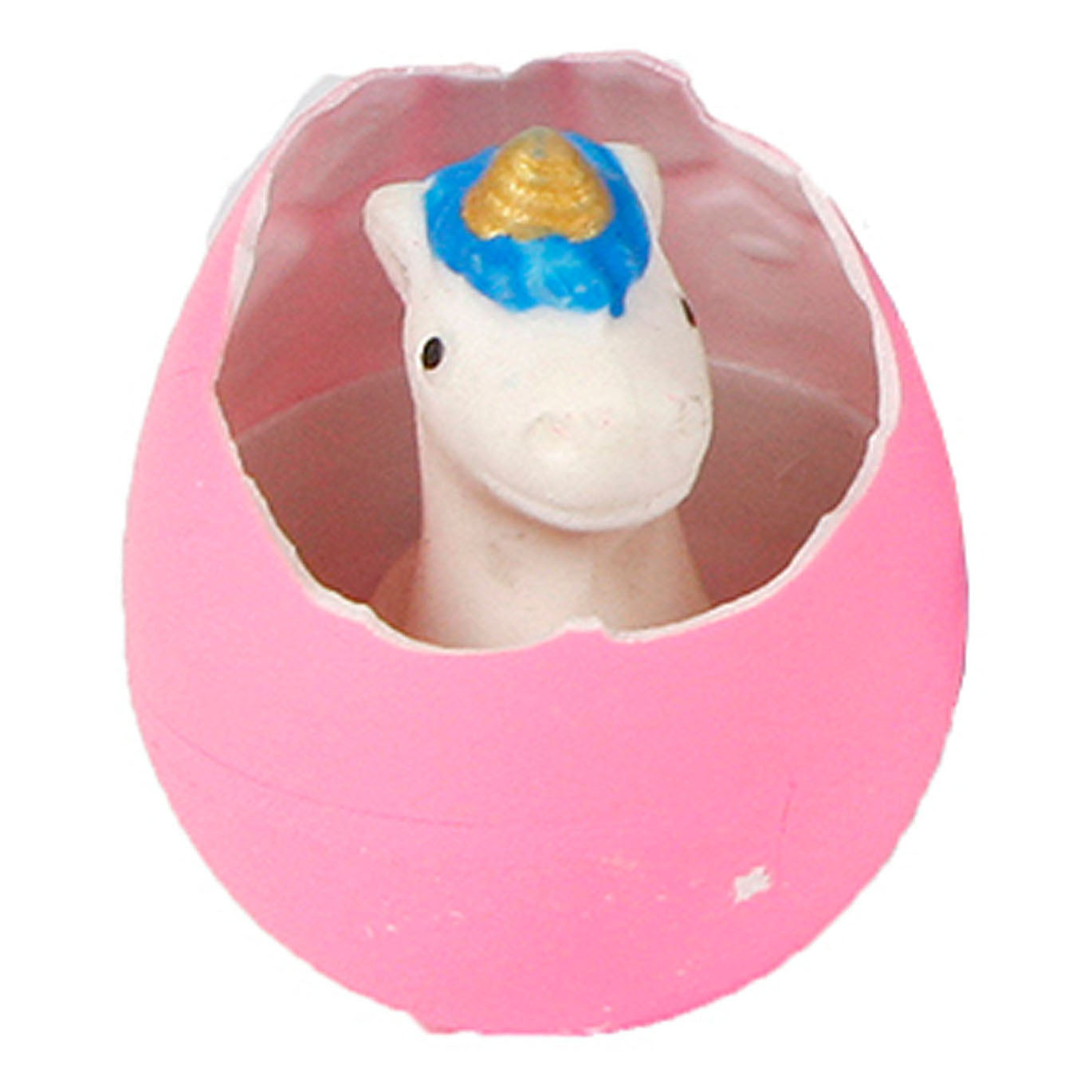 Unicorn ei met groeiende 6cm