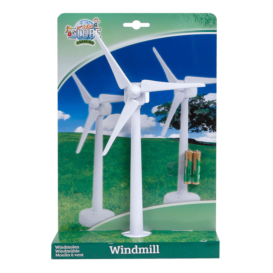 Kids globe windmolen, 29cm