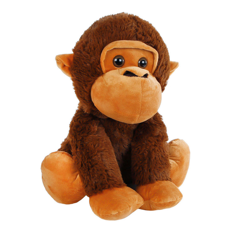 Jungle expedition knuffel aap pluche, 35cm