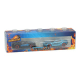 Roadblasters opbergbox met 2 die-cast raceauto's - afbeelding 5