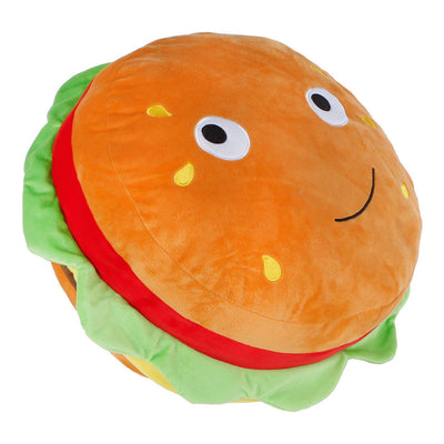 take me home hamburger knuffel pluche, 40cm