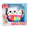 Mini club dierenpiano poes met licht en geluid, 15cm