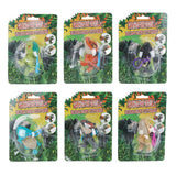 Dinoworld bijtende dinosaurus sleutelhanger, 12cm - afbeelding 1