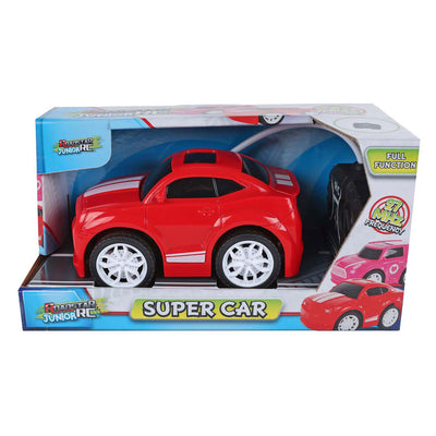 Roadstar rc auto 27mhz rood 13,5cm