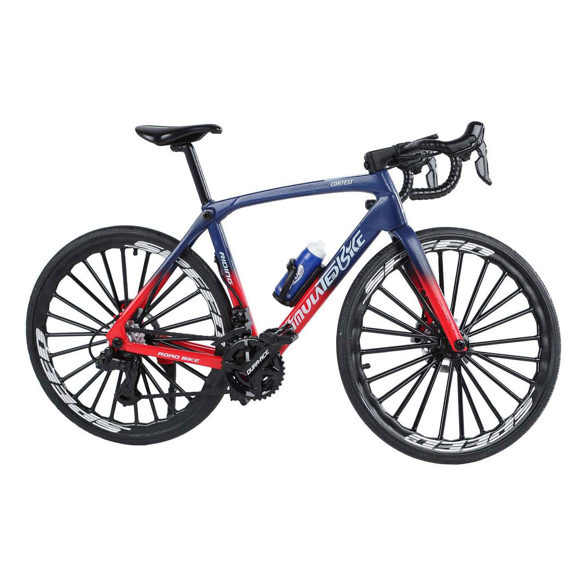 Racefiets die-cast kleur