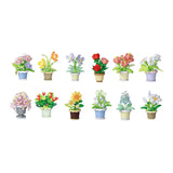 Bloemen bouwset plant in pot - afbeelding 3