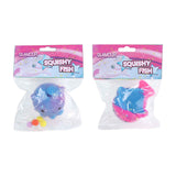 Glamour squishy walvisje met glitters - afbeelding 1