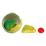 Dinoworld ei met groeiende dinosaurus met edelsteen 8cm - afbeelding 2