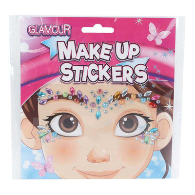 Glamour diamant make-up gezicht plakkertjes