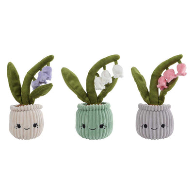 Take me home plant pluche sneeuwklokje l - 24cm