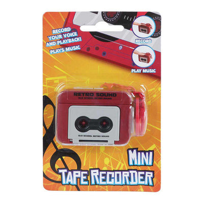 Sleutelhanger cassetterecorder