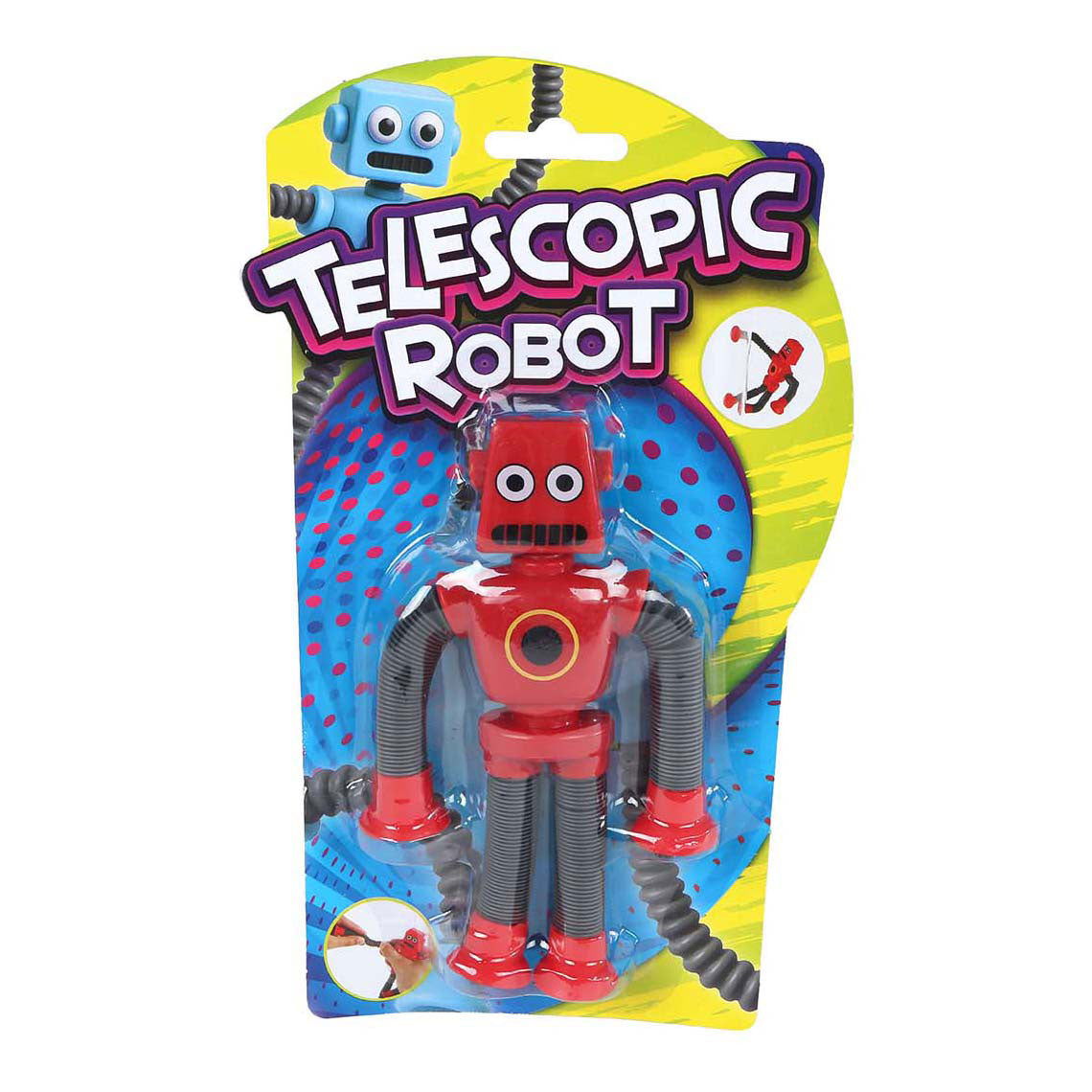 Telescopische robot met zuignappen