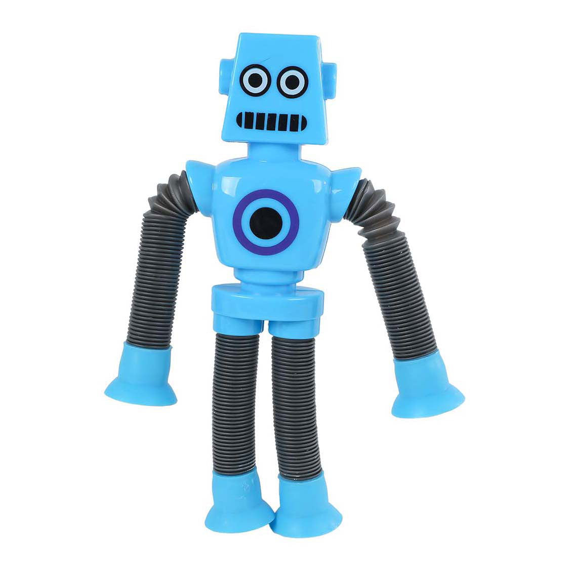 Telescopische robot met zuignappen