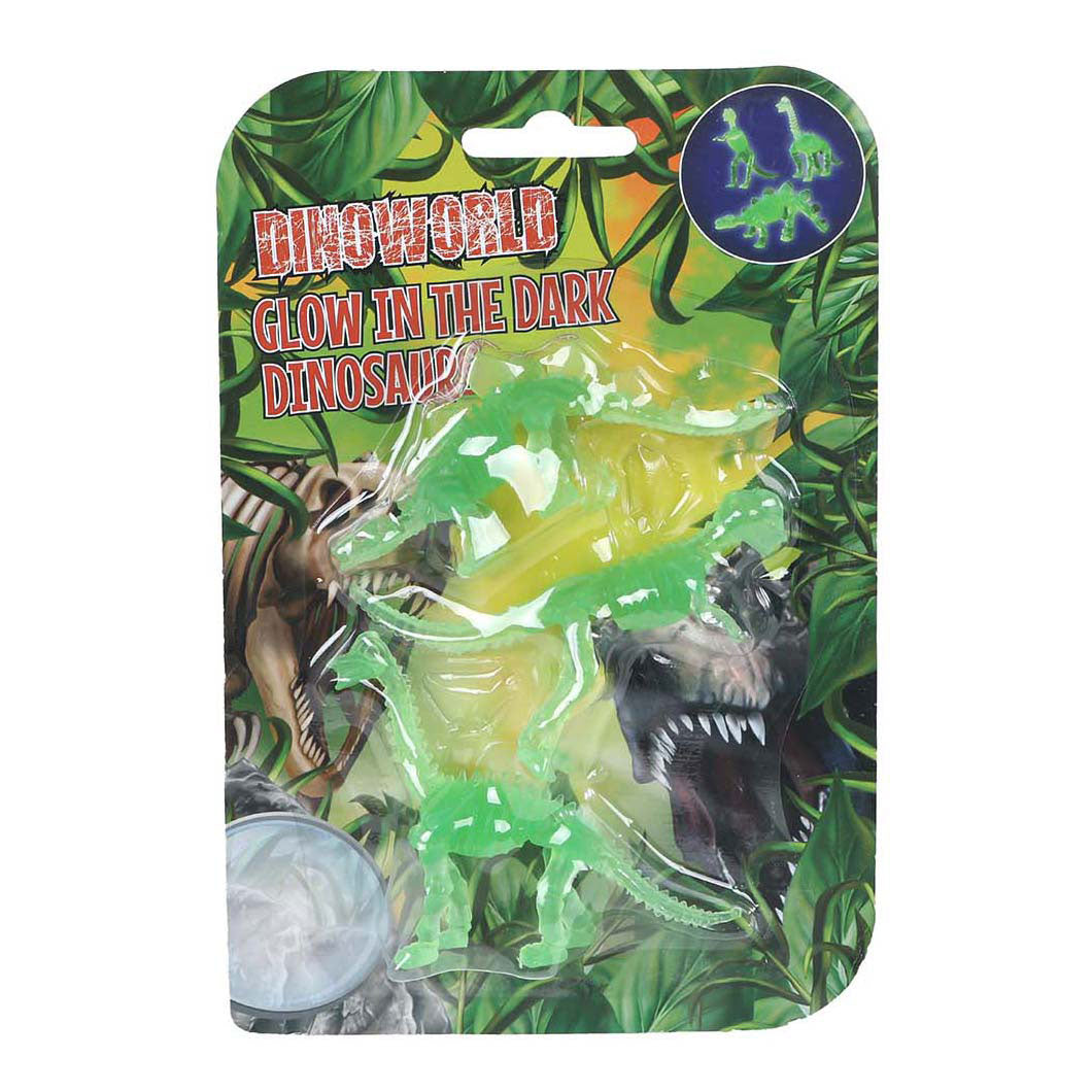 Dinoworld 3d dinosaurus glow in the dark - 3st.