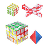 Brain games puzzelkubus set - 4st. - afbeelding 1
