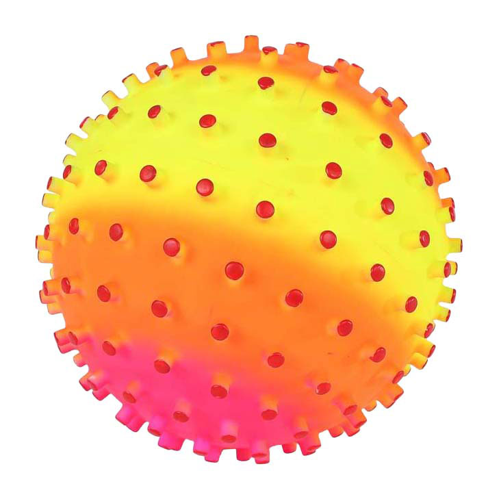 Sun fun pukkelbal regenboog 220gr 21cm 4 assorti
