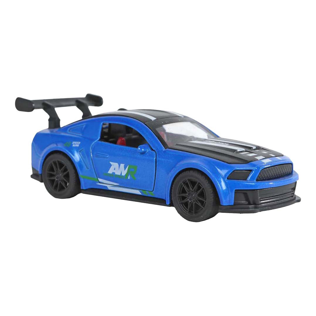 2-play sportauto die cast pull back 11,5cm 4 assorti