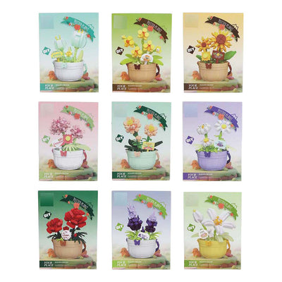 Bouwset plant in pot