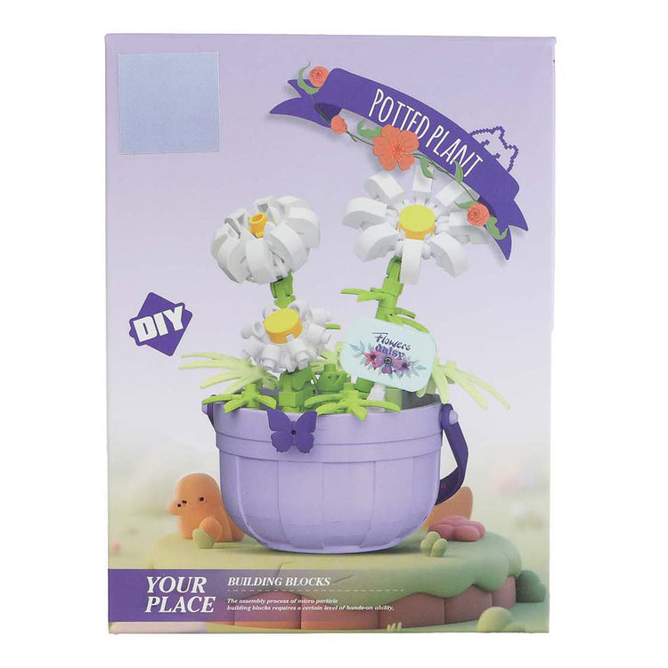 Bouwset plant in pot
