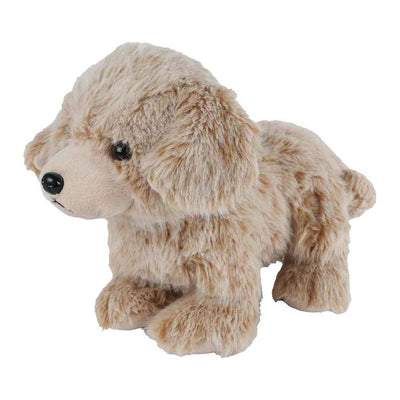 Take me home pluche hond staand 35cm knuffel speelgoed.