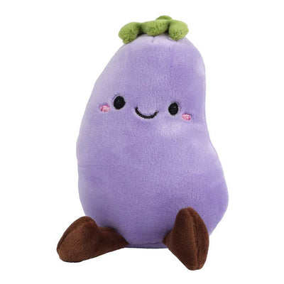 Fluffy menu groente fruit pluche 12-14cm