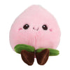 Fluffy menu groente fruit pluche 12-14cm