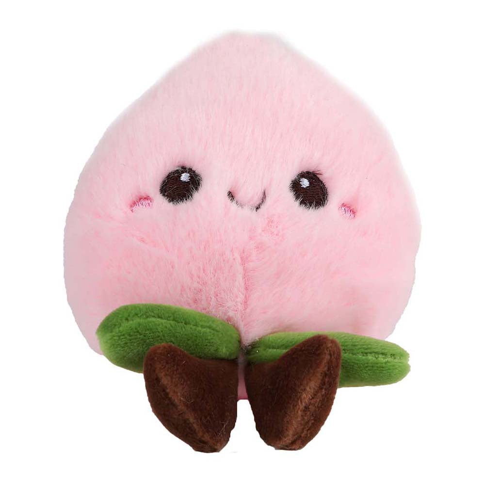 Fluffy menu groente fruit pluche 12-14cm