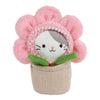 Take me home poes in pot pluche - 16cm