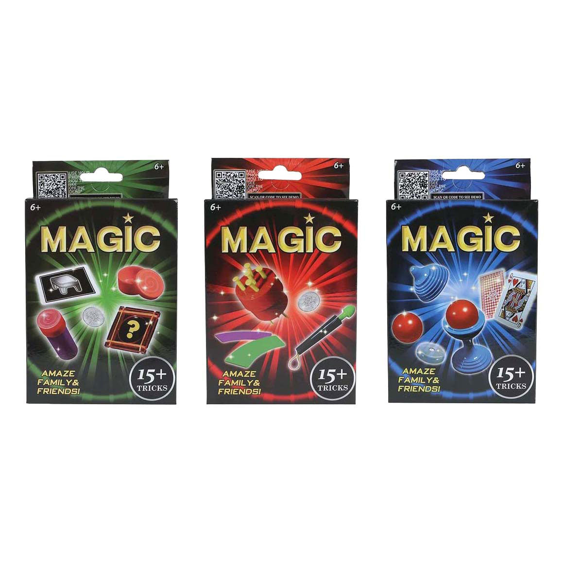 Magic tricks - 15+ magische trucs