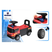 Scania brandweer loopauto met geluid - 60,5 cm - afbeelding 4